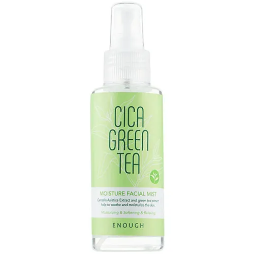 Зволожуючий міст для обличчя Enough Cica Green Tea Moisture Facial Mist з екстрактом зеленого чаю, 100 мл.