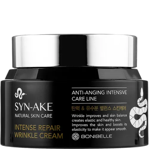 Восстанавливающий крем для лица Enough Bonibell Syn-Ake Intense Repair Wrinkle Cream с экстрактом змеиного яда, 80 мл.