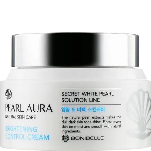 Осветляющий крем для лица Enough Bonibelle Pearl Aura Brightening Control Cream с экстрактом жемчуга, 80 мл.