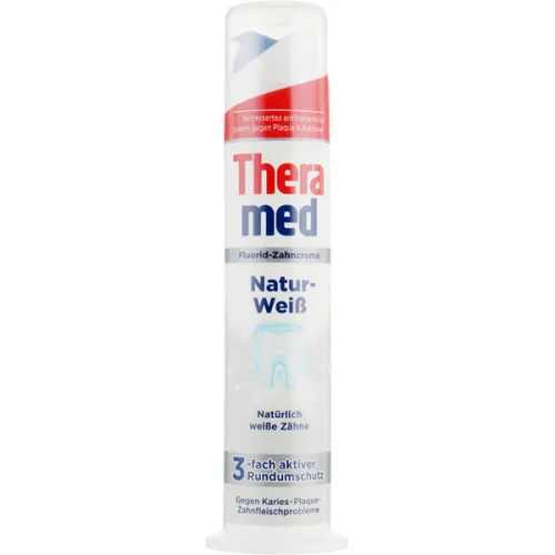 Отбеливающая зубная паста Theramed Natural White Toothpaste, 100 мл.