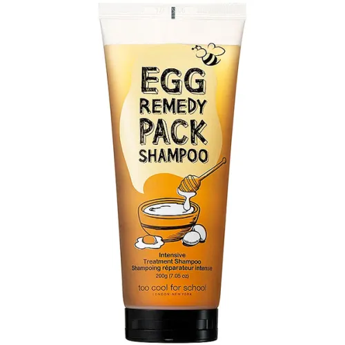 Шампунь для волосся Too Cool For School Egg Remedy Pack Shampoo з екстрактом яйця, 200 г.