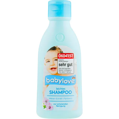 Шампунь для дітей Babylove Baby Shampoo з екстрактом мальви, 250 мл.