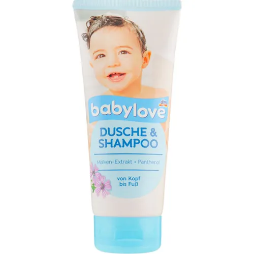 Шампунь-гель для душу для дітей Babylove Shower & Shampoo, 250 мл.