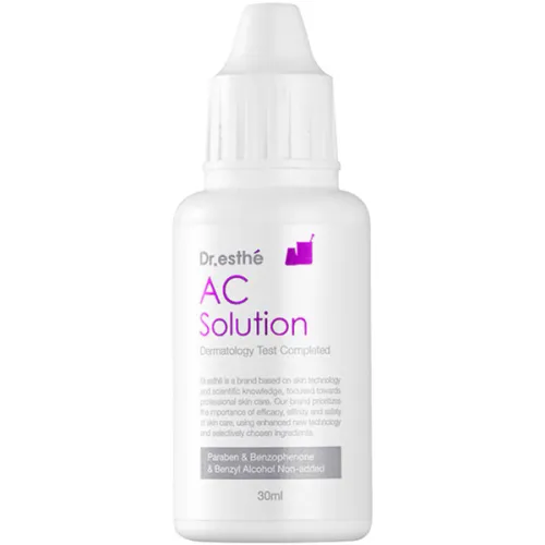 Точковий засіб для лікування акне та вугрів Dr.Esthe AC Solution, 30 мл.