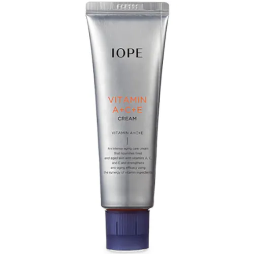 Антивіковий крем для обличчя IOPE Vitamin A+C+E Cream з вітамінами, 50 мл.