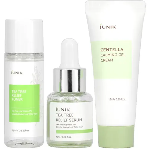 Заспокійливий набір для обличчя iUNIK Centella Mini Set