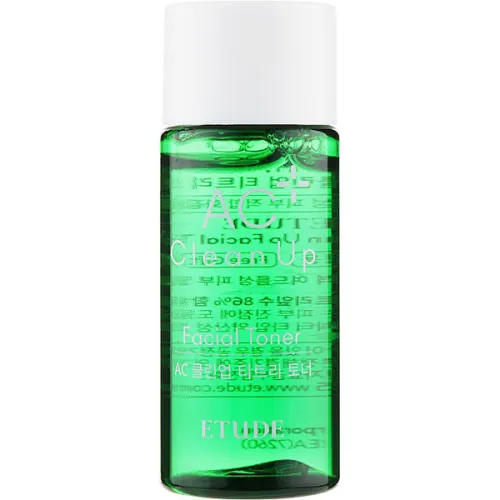 Тонер для проблемної шкіри обличчя Etude House AC Clean Up Toner, 15 мл.
