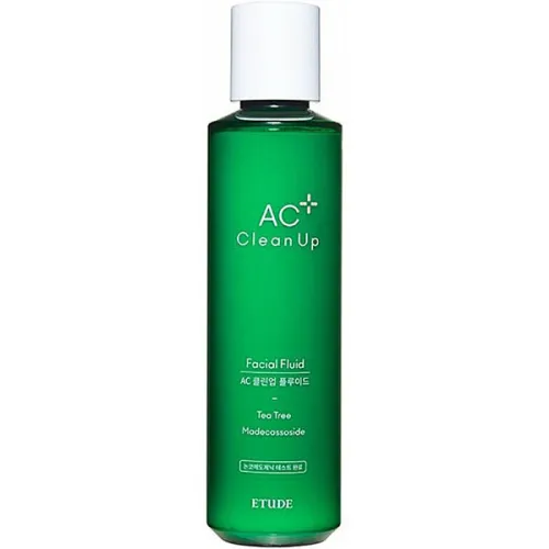 Заспокійливий флюїд для проблемної шкіри обличчя Etude House AC Clean Up Facial Fluid, 180 мл.