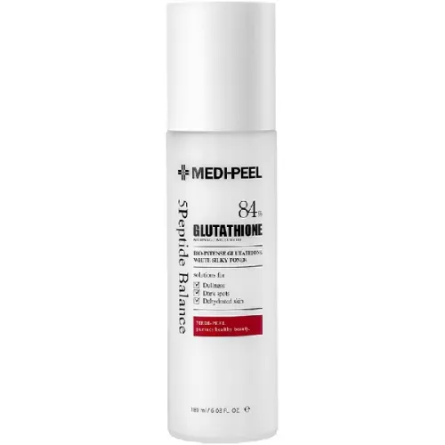 Осветляющий тонер для лица Medi Peel Bio-Intense Glutathione White Silky Toner с глутатионом, 180 мл.