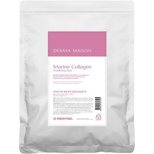 Альгінатна маска для обличчя Medi Peel Derma Maison Marine Collagen Modeling Pack з колагеном, 1000 г.