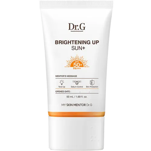 Осветляющий солнцезащитный крем для лица Dr.G Brightening Up Sun SPF50+ PA+++, 2 мл.