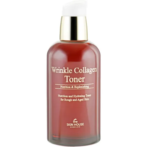 Антивозрастной тонер для лица The Skin House Wrinkle Collagen Toner с коллагеном, 130 мл.