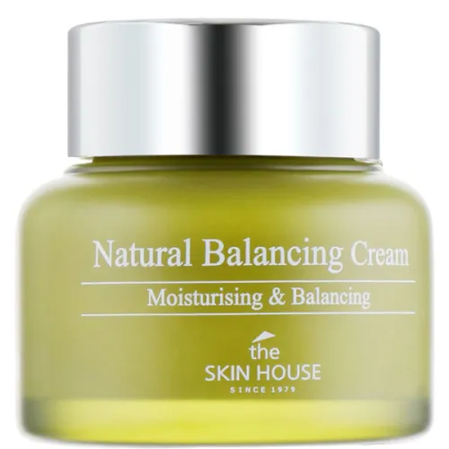 Балансирующий крем для обезвоженной жирной кожи лица The Skin House Natural Balancing Cream, 50 мл.