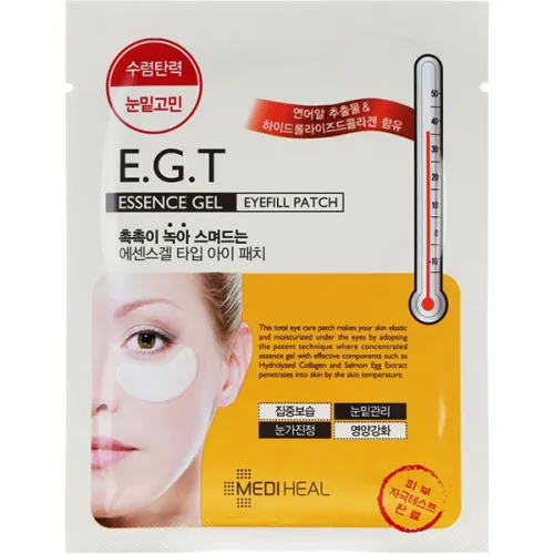 Гідрогелеві патчі для очей MediHeal E.G.T Essence Gel Eyefill Patch з морським колагеном, 2.7 г.