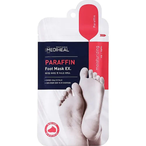 Парафінова маска-шкарпетки для ніг MediHeal Paraffin Foot Mask, 18 мл.