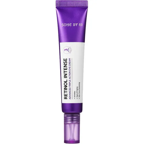 Омолоджувальний крем для шкіри навколо очей Some By Mi Retinol Intense Advanced Triple Action Eye Cream з ретинолом, 30 мл.
