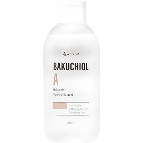 Увлажняющий тонер для лица 23 Years Old Bakuchiol A Toner с бакучиолом и гиалуроновой кислотой, 200 мл.