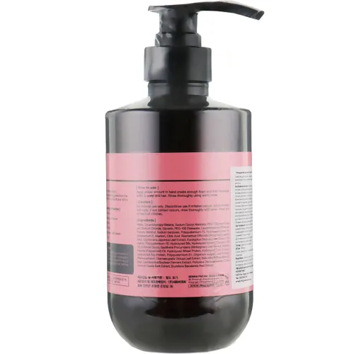 Очищающий безсульфатный шампунь для волос Moremo Scalp Shampoo Clear & Cool, 500 мл. - вид 2