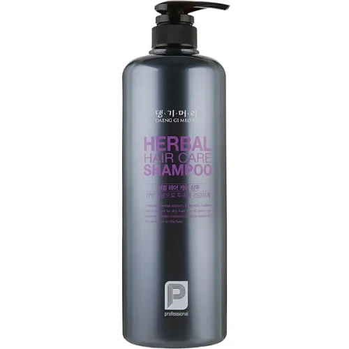 Шампунь для волосся Daeng Gi Meo Ri Professional Herbal Hair Shampoo на основі цілющих трав, 1000 мл.
