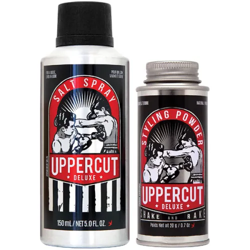 Набір для укладання волосся Uppercut Deluxe Salt Spray & Styling Powder Duo
