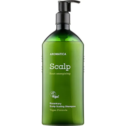 Безсульфатний шампунь для волосся Aromatica Rosemary Scalp Scaling Shampoo з екстрактом розмарину, 400 мл.