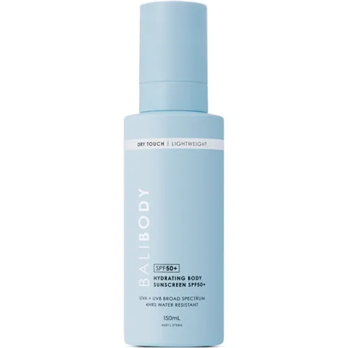Увлажняющий солнцезащитный крем для тела Bali Body Hydrating Body Sunscreen SPF50+, 150 мл.