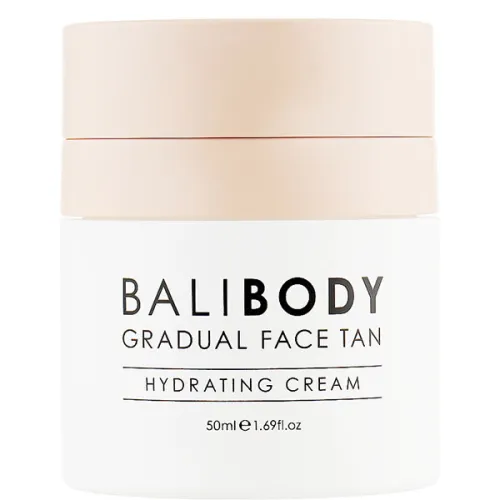 Зволожуючий крем для обличчя Bali Body Gradual Face Tan Hydrating Cream з поступовим ефектом засмаги, 50 мл.