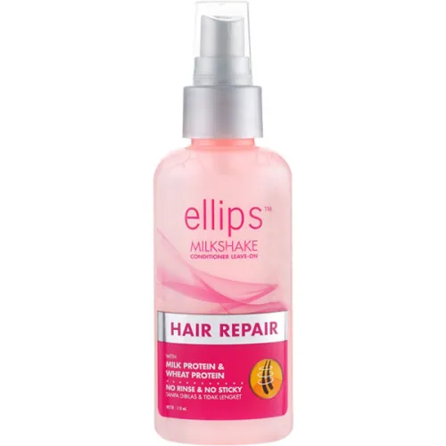 Незмивний кондиціонер для волосся Ellips Milkshake Conditioner Leave-On Hair Repair з протеїнами, 110 мл.