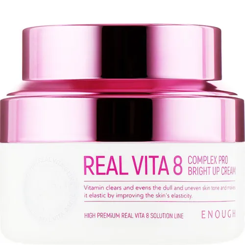 Питательный крем для лица Enough Real Vita 8 Complex Pro Bright Up Cream с витаминами, 50 мл.