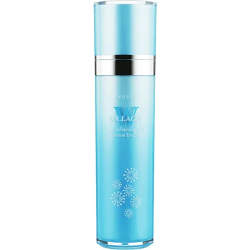 Освітлююча емульсія для обличчя Enough W Collagen Whitening Premium Emulsion з колагеном, 130 мл.