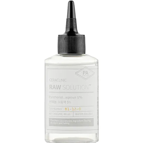 Универсальная сыворотка для кожи головы и волос Ceraclinic Raw Solution Panthenol 5% с пантенолом, 60 мл.