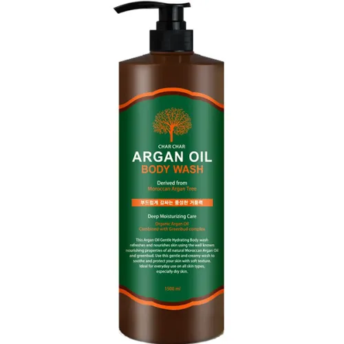 Гель для душа Char Char Argan Oil Body Wash с аргановым маслом, 1500 мл.