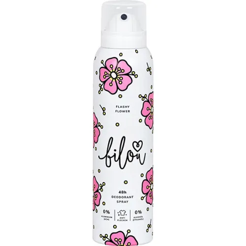 Дезодорант-спрей «роскошный цветок» Bilou Deodorant Spray Flashy Flower, 150 мл.