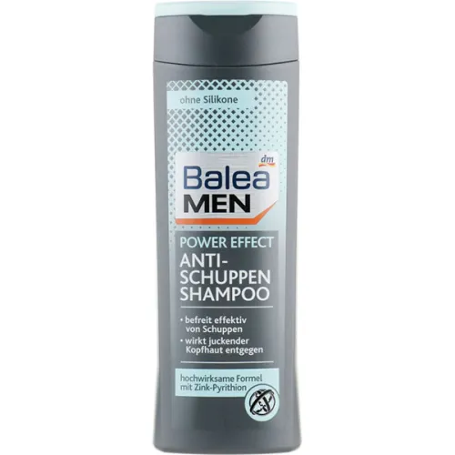 Чоловічий шампунь для волосся проти лупи Balea Men Power Effect Anti Dandruff Shampoo, 250 мл.