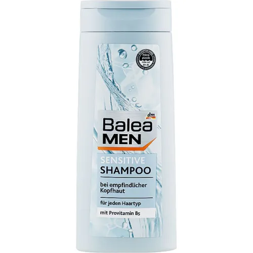 Чоловічий шампунь для волосся для чутливої шкіри Balea Men Sensitive Shampoo, 300 мл.