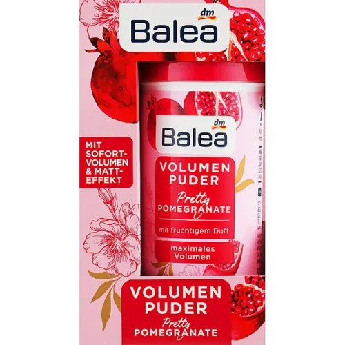 Пудра для объема волос «гранат» Balea Volume Powder Pretty Pomegranate, 10 г. - вид 2