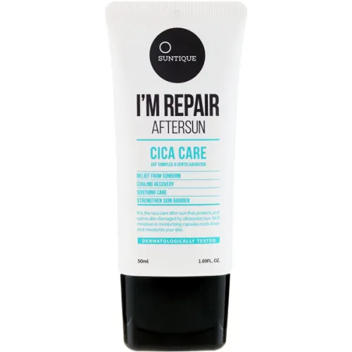 Восстанавливающий крем после загара Suntique I’m Repair After­ Sun Cica Care, 50 мл.