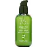 Сироватка для обличчя FarmStay 76 Green Tea Calming Facial Serum з екстрактом зеленого чаю, 100 мл.