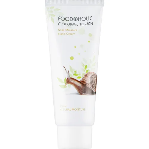 Крем для рук Food A Holic Natural Touch Snail Moisture Hand Cream з муцином равлика, 100 мл.