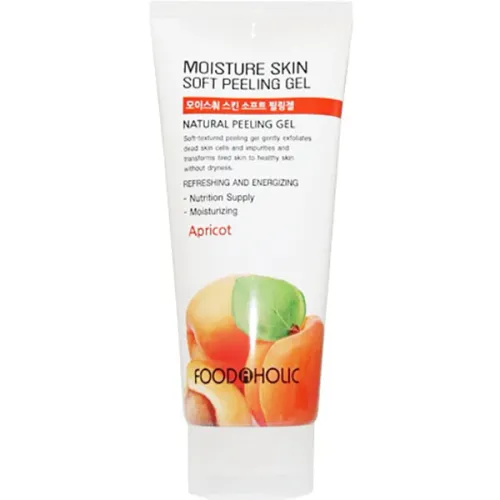 Пилинг-гель для лица Food A Holic Moisture Skin Soft Peeling Gel Apricot с экстрактом абрикоса, 180 мл.