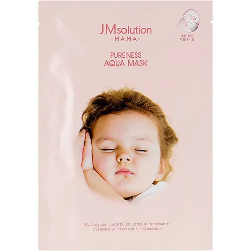Тканевая маска для увлажнения кожи лица JMsolution Mama Pureness Aqua Mask, 30 мл.