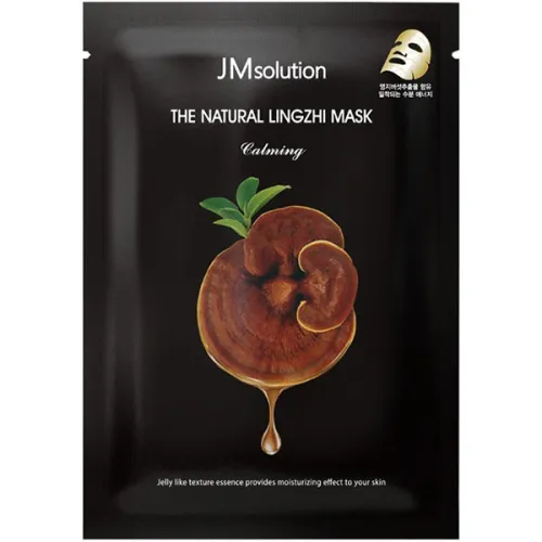 Тканинна маска для обличчя JMsolution The Natural Lingzhi Mask з екстрактом гриба лінчжі, 30 мл.