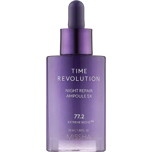 Омолоджуюча нічна сироватка для обличчя Missha Time Revolution Night Repair Ampoule 5X, 50 мл.