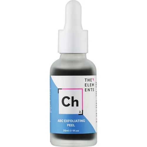 ABC-пілінг для обличчя The Elements ABC Exfoliating Peel з активованим вугіллям, 30 мл.