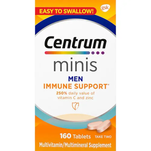 Мультивитаминный комплекс для поддержки иммунитета мужчин Centrum Minis Men Immune Support Multivitamin Tablets