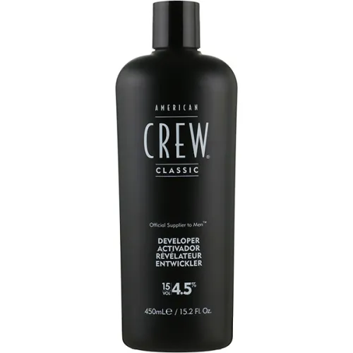 Проявник для системи маскування сивини American Crew Precision Blend Developer 15 Vol 4.5%, 500 мл.