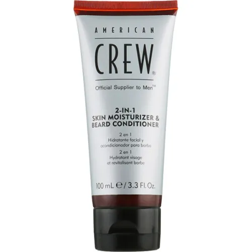 Зволожуючий крем для шкіри та кондиціонер для бороди American Crew 2in1 Skin Moisturizing & Beard Conditioner, 100 мл.