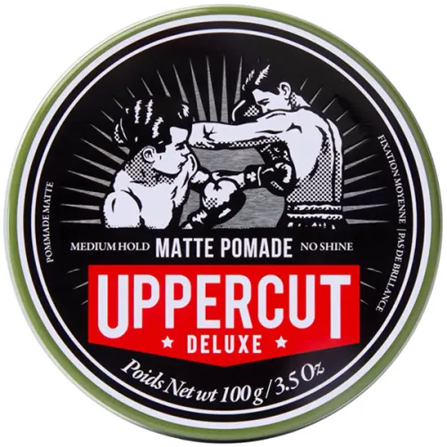 Матова помада для укладання волосся Uppercut Deluxe Matt Pomade, 100 г.