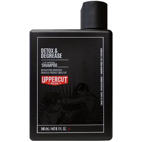 Шампунь для глибокого очищення волосся Uppercut Deluxe Detox & Degrease Shampoo, 240 мл.