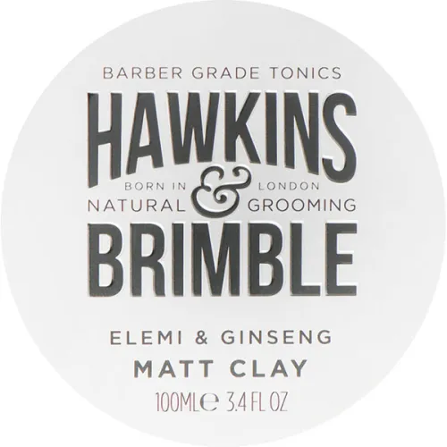 Матовая глина для волос Hawkins & Brimble Matt Clay, 100 мл.